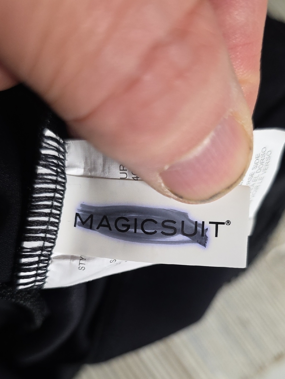 Magicsuit Black Scuba Coco One Piece Swimsuit Womens Size 10 NEW - Picture 8 of 11